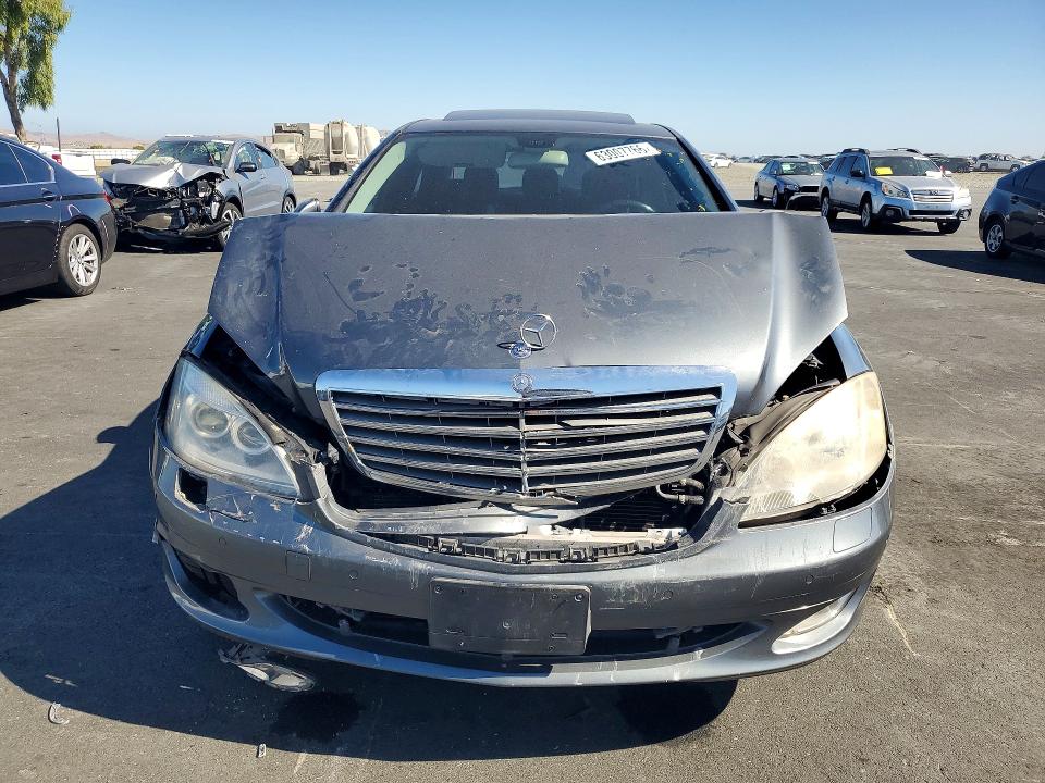2007 Mercedes-benz S-klasse VIN WDDNG71X87A014986 COPART salvage auction — FRONT END, CA - SALVAGE CERTIFICATE, sold $400 on 2026-08-05 (photo 5)