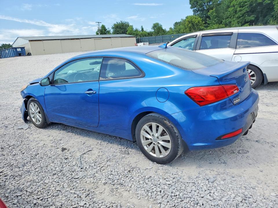 2014 Kia Forte VIN KNAFX6A89E5252320 COPART salvage auction — FRONT END, TN - SALVAGE CERTIFICATE, sold $175 on 2026-07-23 (photo 2)