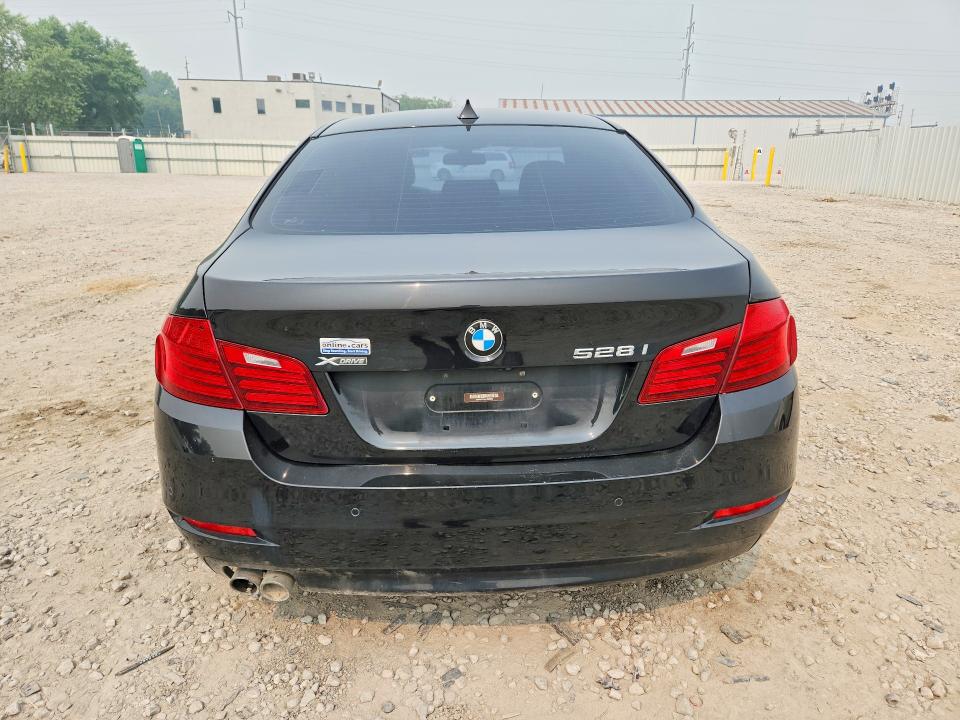 2015 BMW 5er VIN WBA5A7C54FD620898 COPART salvage auction — MINOR DENT/SCRATCHES, Oh - Certificate Of Title, sold $325 on 2026-08-11 (photo 6)