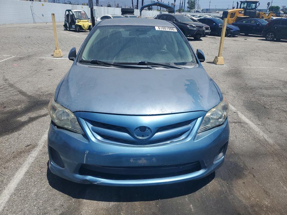 2012 Toyota Corolla VIN 5YFBU4EE2CP051003 COPART salvage auction — REAR END, Ca - Dis/Dlr/Exp Only Clean Title, sold $250 on 2026-07-28 (photo 5)