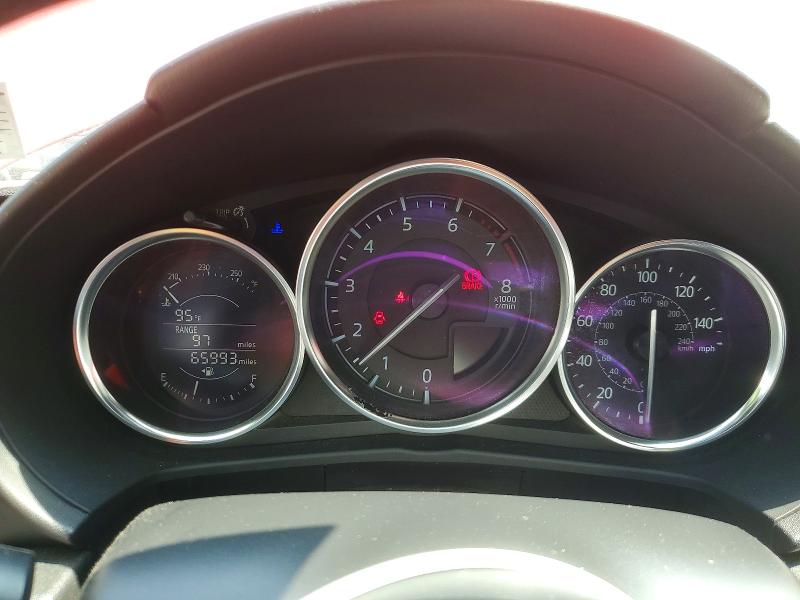 2016 Mazda Mx-5 VIN JM1NDAD7XG0112385 COPART salvage auction — FRONT END, Md - Cert Of Salvage > 75% Damage, sold $3,000 on 2026-07-24 (photo 9)