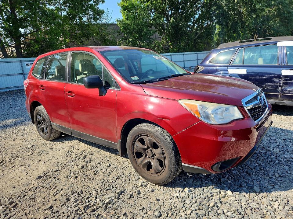 2014 Subaru Forester VIN JF2SJAAC1EH537264 COPART salvage auction — FRONT END, Ma - Certificate Of Title, sold $400 on 2026-08-27 (photo 4)