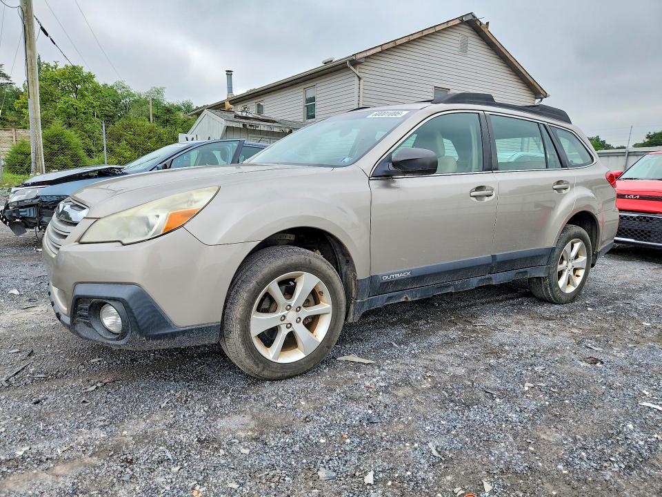 2014 Subaru Outback VIN 4S4BRBAC0E3298053 COPART salvage auction — NORMAL WEAR, Pa - Cert Of Title, sold $450 on 2026-07-30 (photo 1)
