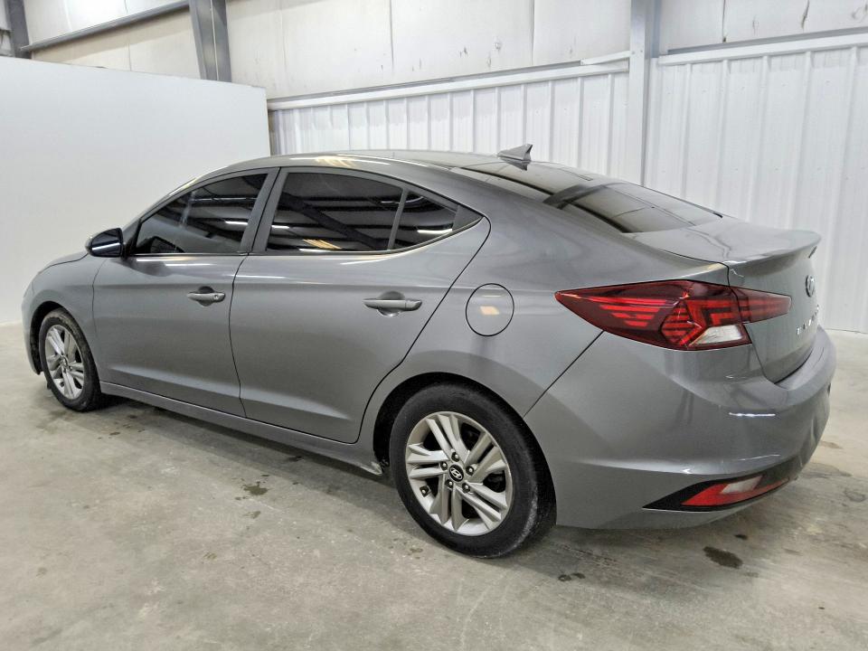 2019 Hyundai Elantra VIN KMHD84LF0KU791980 COPART salvage auction — MINOR DENT/SCRATCHES, CT - CERTIFICATE OF TITLE, sold $175 on 2026-07-28 (photo 2)