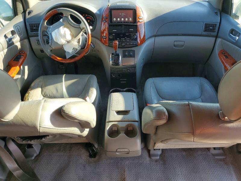 2006 Toyota Sienna VIN 5TDBA22C76S073199 COPART salvage auction — FRONT END, CA - SALVAGE CERTIFICATE, sold $450 on 2026-07-24 (photo 8)