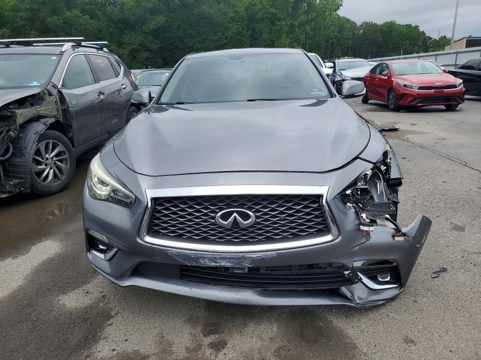 2019 Infiniti VIN JN1EV7AR0KM550021 COPART salvage auction — FRONT END, Nj - Cert Of Title-Salvage, sold $3,650 on 2026-07-23 (photo 5)