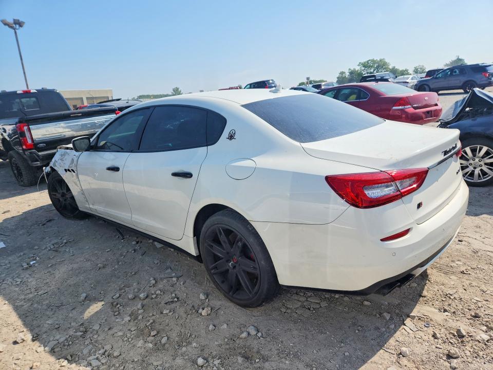 2014 Maserati Quattroporte VIN ZAM56RRA8E1077734 COPART salvage auction — FRONT END, Fl - Cert Of Title Slvg Rebuildable, sold $150 on 2026-08-04 (photo 2)