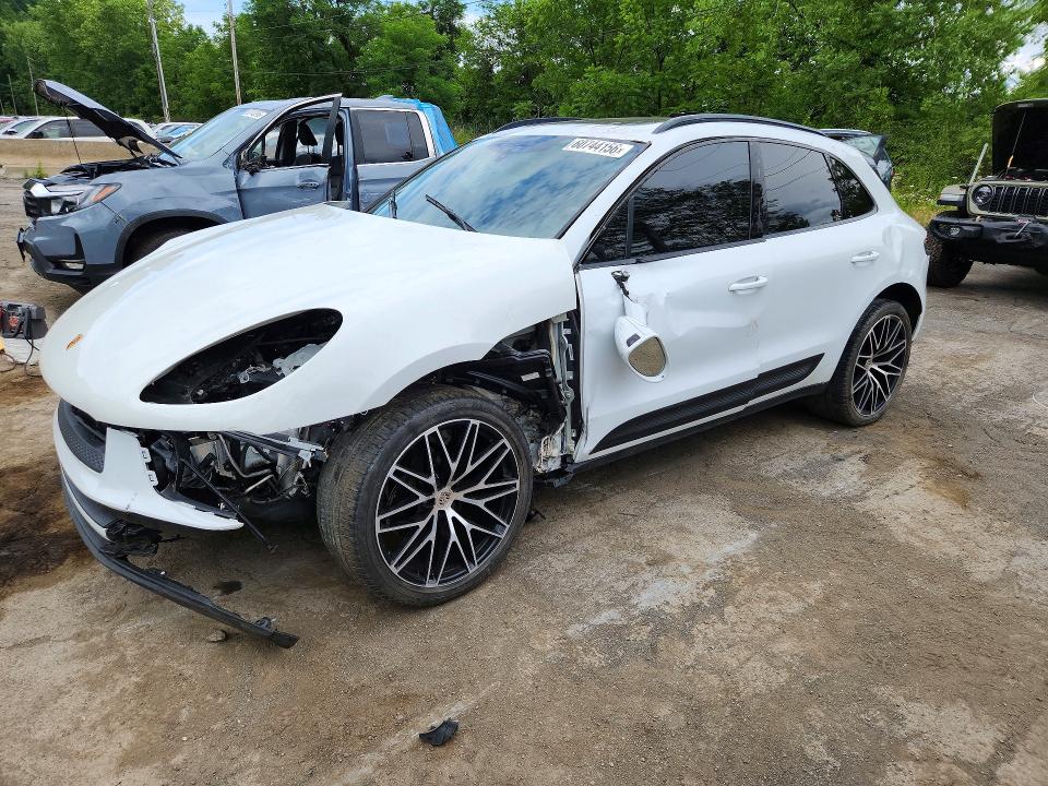 2022 Porsche Macan VIN WP1AA2A59NLB03509 COPART salvage auction — FRONT END, Nj - Cert Of Title-Salvage, sold $10,700 on 2026-08-03 (photo 1)