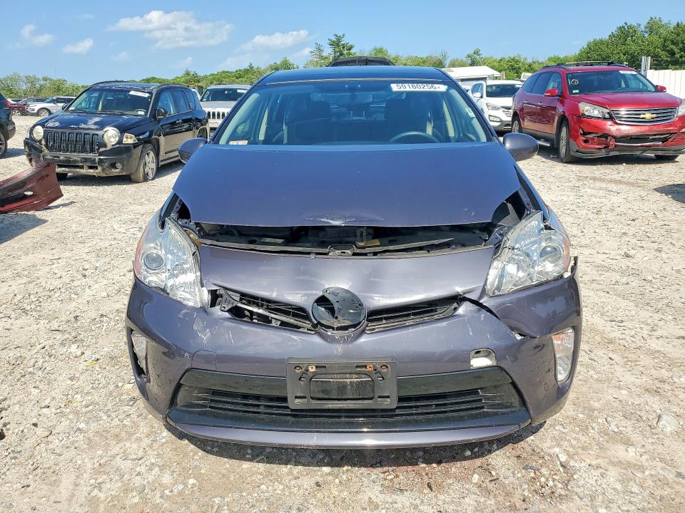 2015 Toyota Prius VIN JTDKN3DU8F1863706 COPART salvage auction — FRONT END, Ma - Cert Of Title-Reconstrctd Coll, sold $2,100 on 2026-07-15 (photo 5)