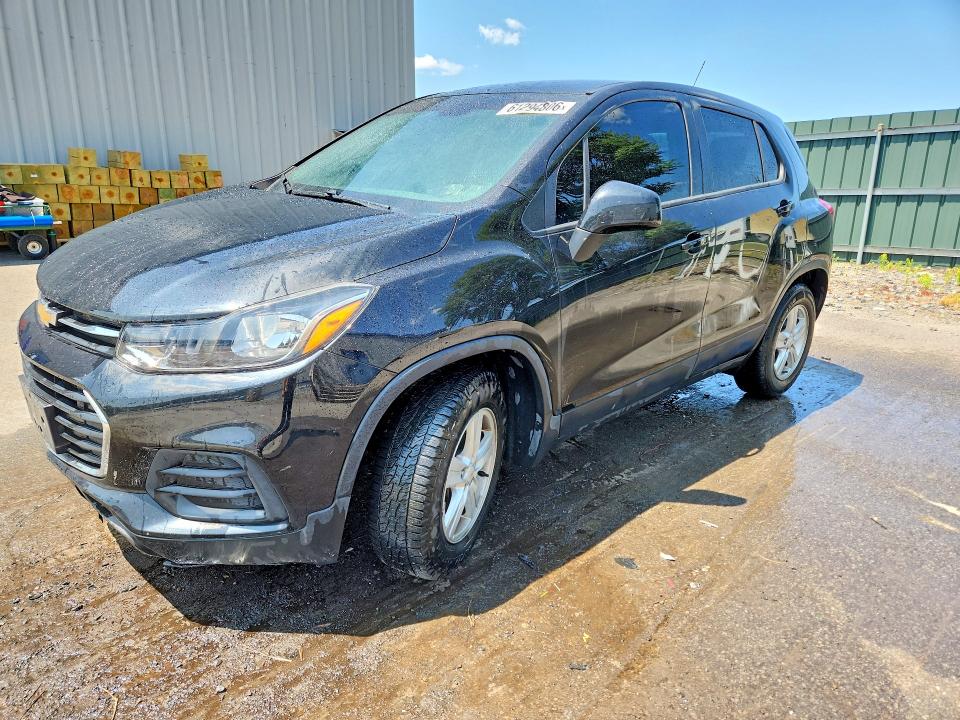 2020 Chevrolet Trax VIN KL7CJKSB1LB324973 COPART salvage auction — SIDE, Pa - Certificate Of Salvage, sold $2 on 2026-07-29 (photo 1)