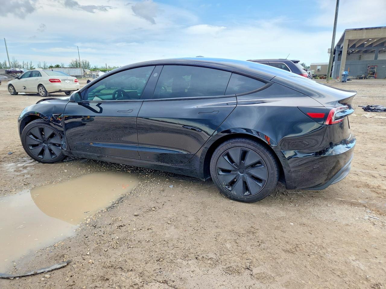 2025 Tesla Model 3 VIN 5YJ3E1EA2SF985055 COPART salvage auction — Front End, Rb - Salvage Title, sold $12,000 on 2026-09-17 (photo 2)