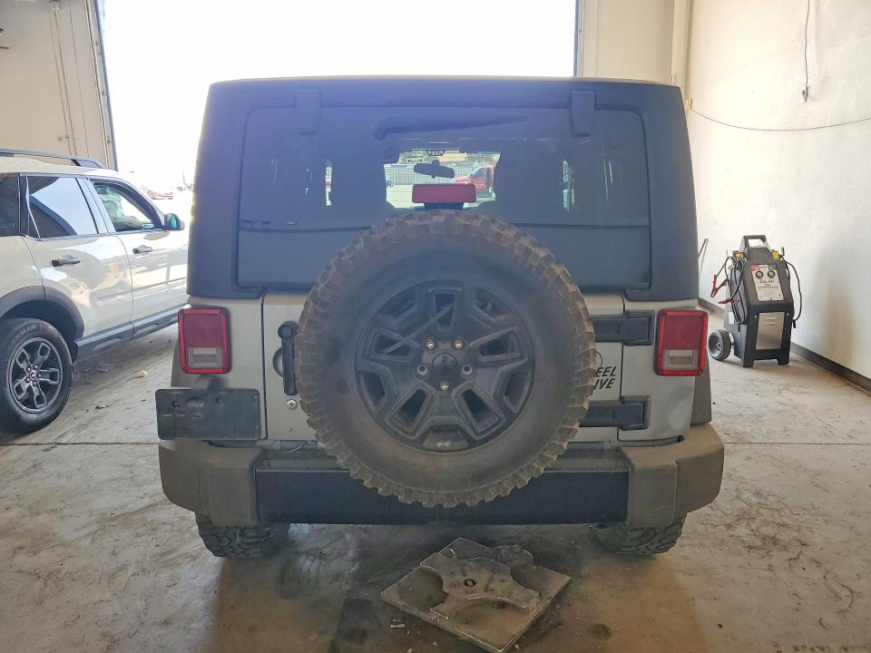 2018 Jeep Wrangler / VIN 1C4AJWAGXJL898204 COPART salvage auction — FRONT END, Tx - Salvage Vehicle Title, sold $6,999 on 2026-08-03 (photo 6)