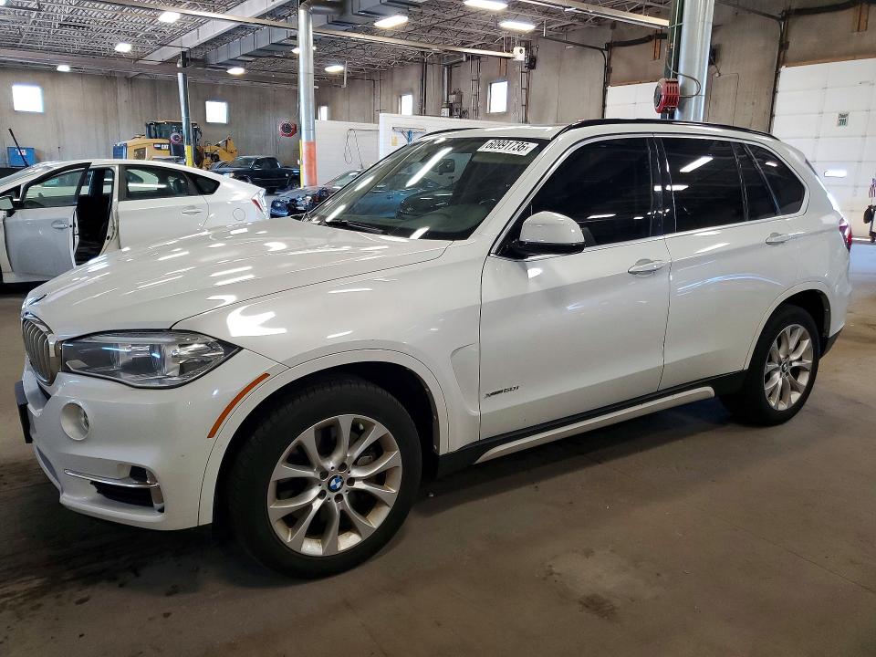 2015 BMW X5 VIN 5UXKR6C57F0J77046 COPART salvage auction — MECHANICAL, Mn - Certificate Of Title, sold $3,000 on 2026-07-28 (photo 1)