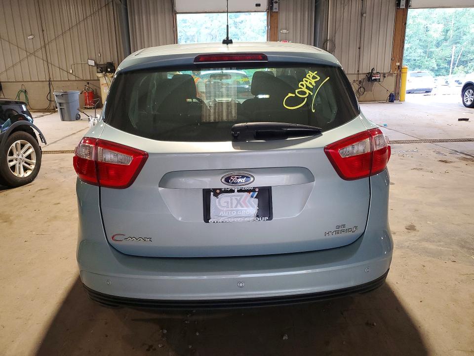 2014 Ford C-max VIN 1FADP5AU4EL500427 COPART salvage auction — MECHANICAL, Oh - Certificate Of Title, sold $450 on 2026-07-15 (photo 6)