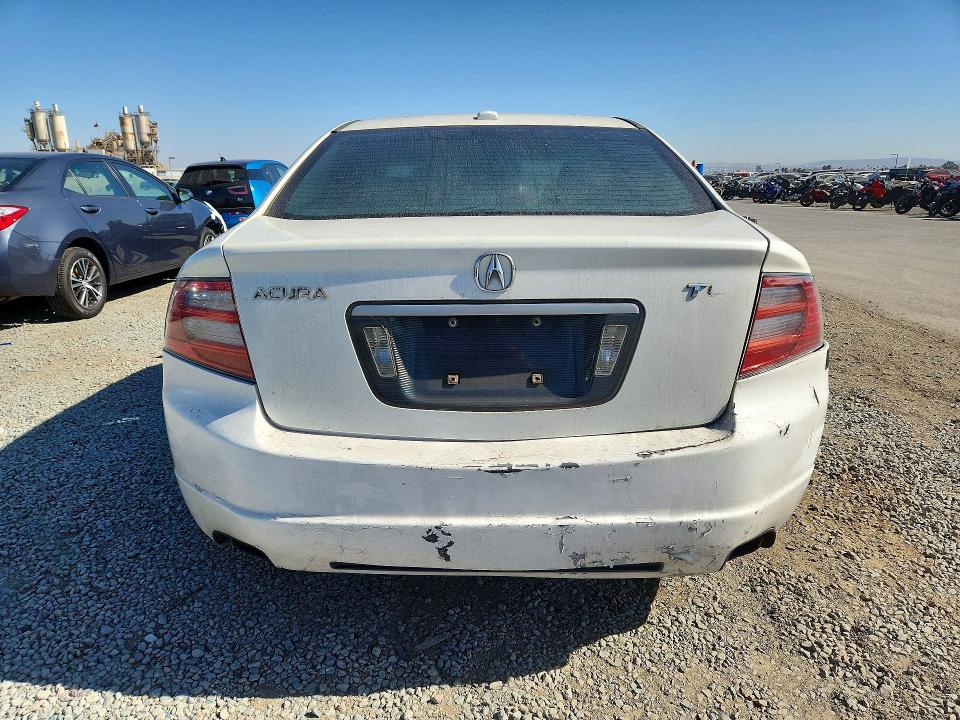2007 Acura Tl VIN 19UUA66297A043154 COPART salvage auction — REAR END, CA - CERT OF TITLE-SALVAGED, sold $275 on 2026-07-24 (photo 6)
