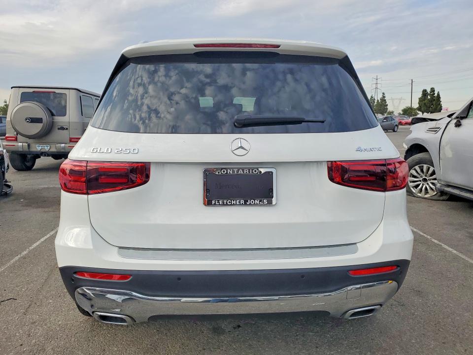 2024 Mercedes-benz Glb VIN W1N4M4HB2RW373644 COPART salvage auction — FRONT END, Ca - Salvage Certificate, sold $12,400 on 2026-08-25 (photo 6)