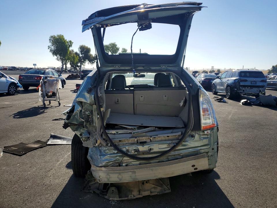 2013 Toyota Prius plug-in VIN JTDKN3DP2D3041186 COPART salvage auction — FRONT END, CA - SALVAGE CERTIFICATE, sold $60 on 2026-07-27 (photo 6)