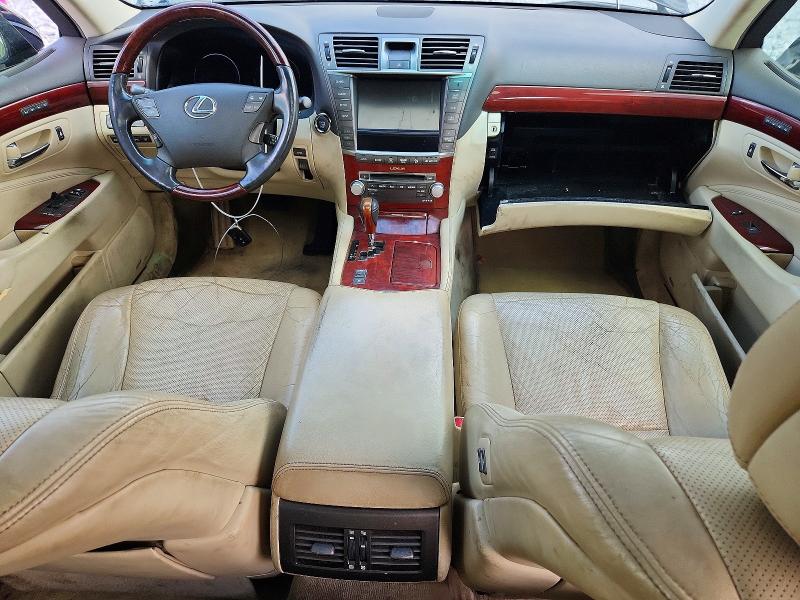 2012 Lexus Ls VIN JTHBL5EFXC5111641 COPART salvage auction — MECHANICAL, GA - CERTIFICATE OF TITLE, sold $350 on 2026-07-28 (photo 8)