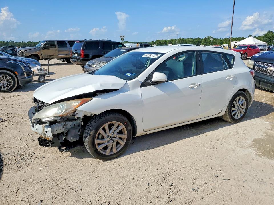 2013 Mazda 3 VIN JM1BL1L76D1751425 COPART salvage auction — FRONT END, Tx - Salvage Vehicle Title, sold $875 on 2026-07-21 (photo 1)