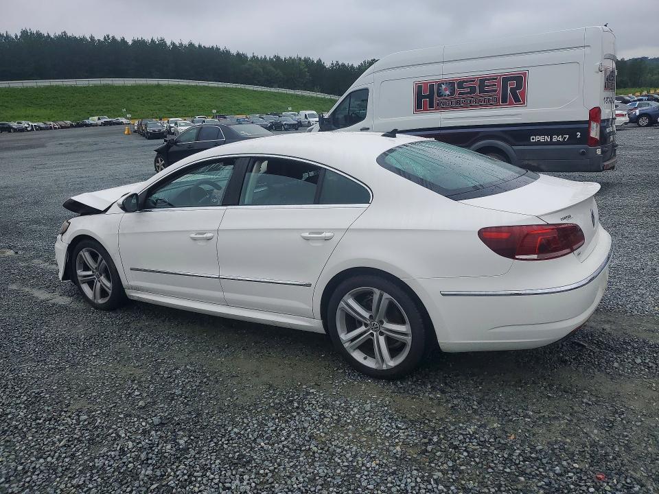2013 Volkswagen Passat cc VIN WVWBN7AN3DE556440 COPART salvage auction — FRONT END, Nc - Salvage Certificate Of Title, sold $850 on 2026-08-27 (photo 2)