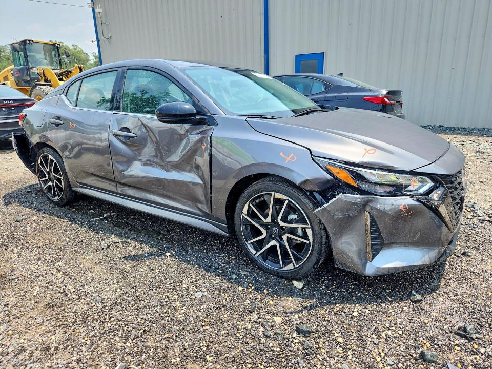 2025 Nissan Sentra VIN 3N1AB8DV6SY311429 COPART salvage auction — FRONT END, MD - CERTIFICATE OF TITLE, sold $9,700 on 2026-07-27 (photo 4)