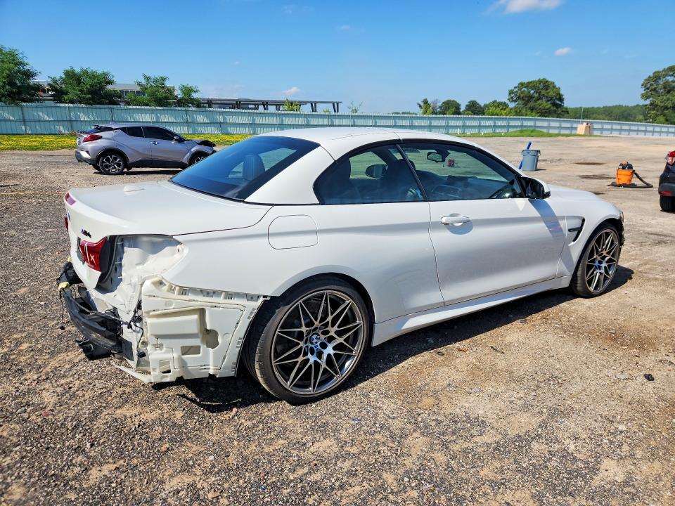 2018 BMW M4 VIN WBS4Z9C50JED31227 COPART salvage auction — REAR END, WI - CERTIFICATE OF TITLE, sold $21,600 on 2026-07-14 (photo 3)