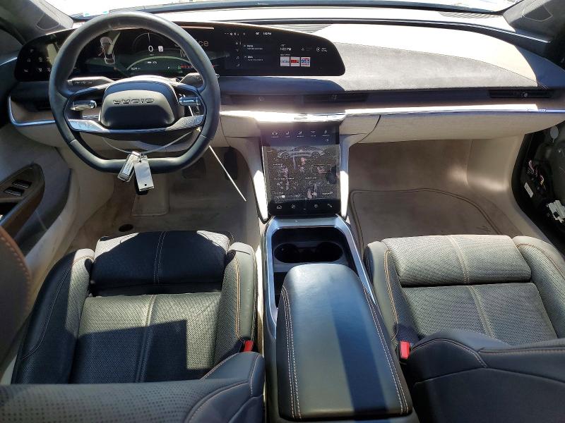 2022 Lucid Air VIN 50EA1GBA7NA005998 COPART salvage auction — FRONT END, Salvage Title, sold $3,100 on 2026-07-21 (photo 8)