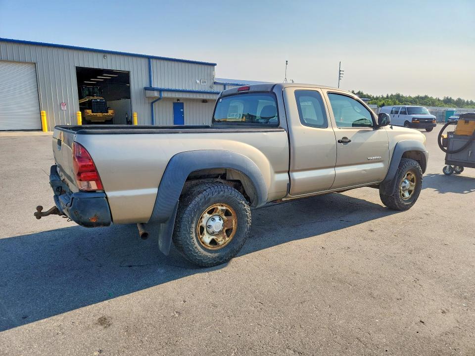 2008 Toyota Tacoma VIN 5TEUX42N98Z474747 COPART salvage auction — SIDE, ME - CERTIFICATE OF TITLE, sold $2,050 on 2026-07-31 (photo 3)