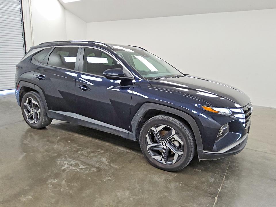 2022 Hyundai Tucson VIN KM8JFCA13NU026051 COPART salvage auction — REAR END, Tx - Certificate Of Title, sold $150 on 2026-07-28 (photo 4)