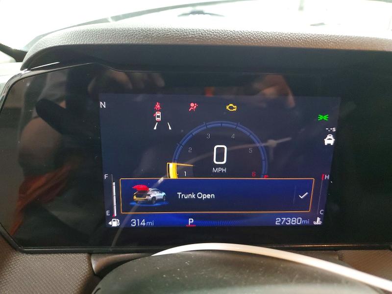 2025 Chevrolet Trailblazer VIN KL79MPSL9SB211455 COPART salvage auction — FRONT END, Ia - Certificate Of Title, sold $250 on 2026-07-22 (photo 9)