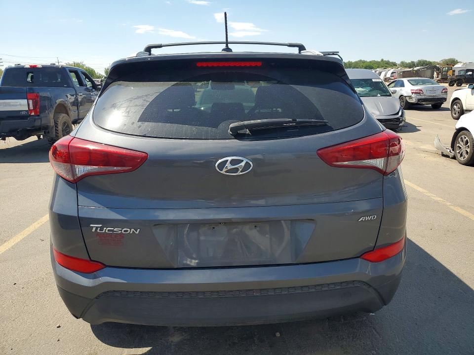2017 Hyundai Tucson VIN KM8J3CA48HU412195 COPART salvage auction — REAR END, Id - Certificate Of Title, sold $700 on 2026-07-16 (photo 6)