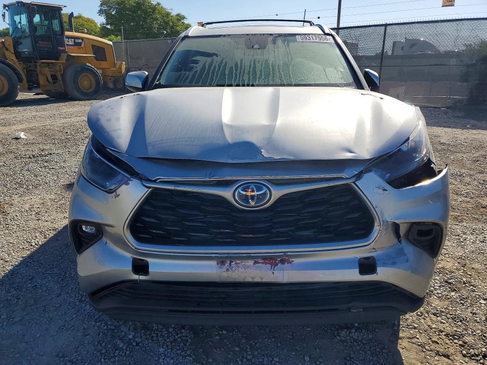 2022 Toyota VIN 5TDHARAH3NS511229 COPART salvage auction — FRONT END, Salvage Title, sold $8,400 on 2026-07-31 (photo 5)