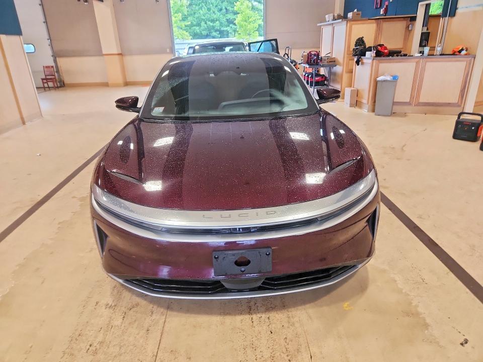 2023 Lucid Air VIN 50EA1TEA9PA005511 COPART salvage auction — REAR END, Ma - Cert Of Title-Salvage, sold $14,200 on 2026-08-25 (photo 5)