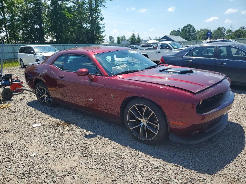 2017 Dodge Challenger VIN 2C3CDZFJ4HH665419 COPART salvage auction — SIDE, Ny - Mv-907A Salvage Certificate, sold $8,300 on 2026-07-27 (photo 4)