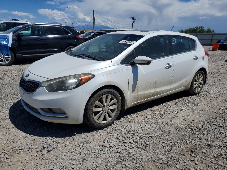 2014 Kia Forte VIN KNAFX5A83E5171761 COPART salvage auction — FRONT END, UT - CERTIFICATE OF TITLE, sold $1,450 on 2026-07-14 (photo 1)