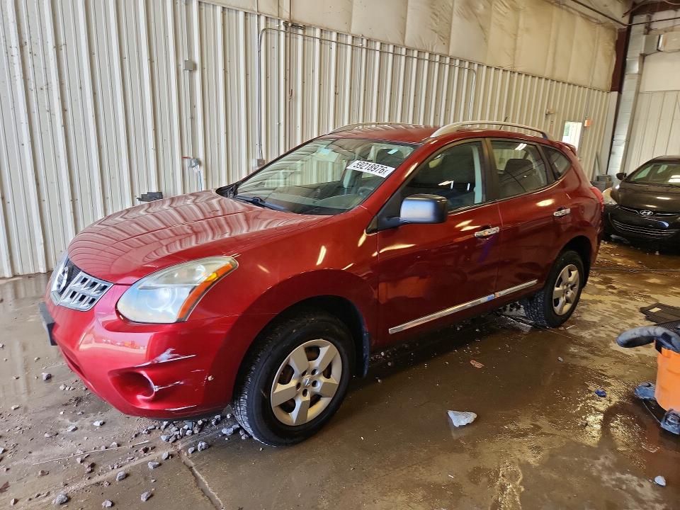 2014 Nissan Rogue VIN JN8AS5MT2EW602536 COPART salvage auction — HAIL, Wi - Junked Vehicle Bill Of Sale, sold $425 on 2026-07-27 (photo 1)