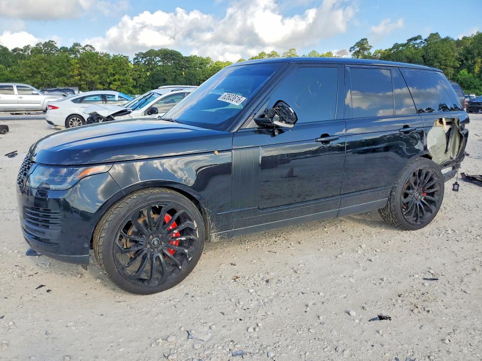 2020 Land rover RANGE ROVER VIN SALGS2RU2LA591434 COPART salvage auction — REAR END, Tx - Certificate Of Title, sold $21,300 on 2026-09-22 (photo 1)