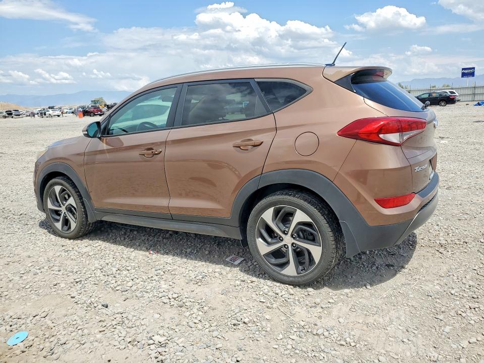 2016 Hyundai Tucson VIN KM8J33A20GU046729 COPART salvage auction — MINOR DENT/SCRATCHES, UT - CERTIFICATE OF TITLE, sold $3,700 on 2026-07-24 (photo 2)