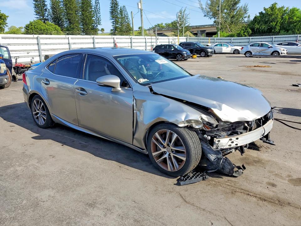 2018 Lexus Is VIN JTHBA1D21J5075669 COPART salvage auction — FRONT END, Fl - Certificate Of Title (P), sold $7,700 on 2026-07-28 (photo 4)