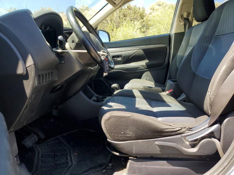 2014 Mitsubishi Outlander VIN JA4AZ3A37EZ015662 COPART salvage auction — SIDE, Salvage Title, sold $550 on 2026-07-16 (photo 7)