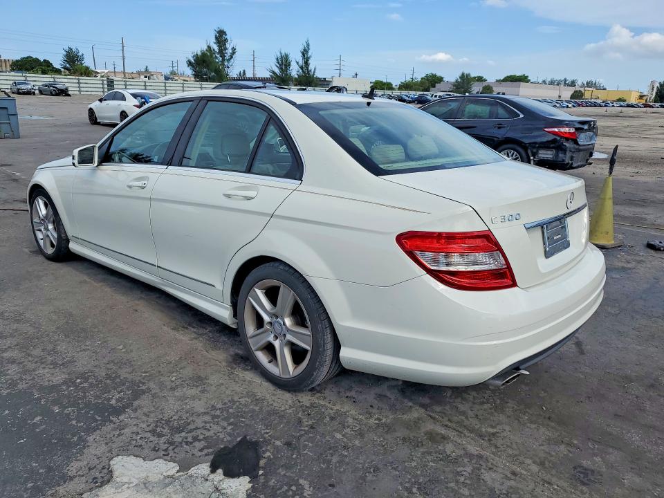 2011 Mercedes-benz C class VIN WDDGF5EB3BA479683 COPART salvage auction — FRONT END, FL - CERT OF TITLE SLVG REBUILDABLE, sold $1,050 on 2026-07-15 (photo 2)