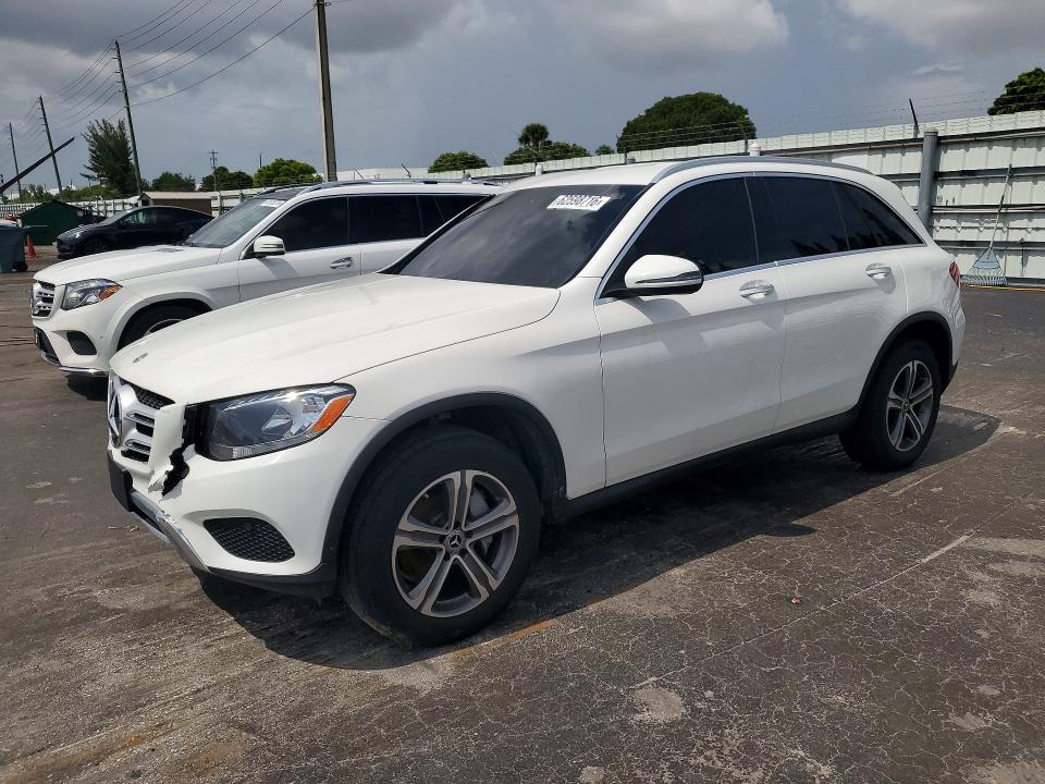 2019 Mercedes-benz Glc VIN WDC0G4JB0KV157188 COPART salvage auction — MECHANICAL, Fl - Certificate Of Title (P), sold $7,700 on 2026-08-04 (photo 1)