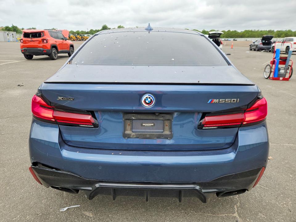 2023 BMW M5 VIN WBA13BK03PCM16571 COPART salvage auction — FRONT END, Ny - Mv-907A Salvage Certificate, sold $8,200 on 2026-08-28 (photo 6)
