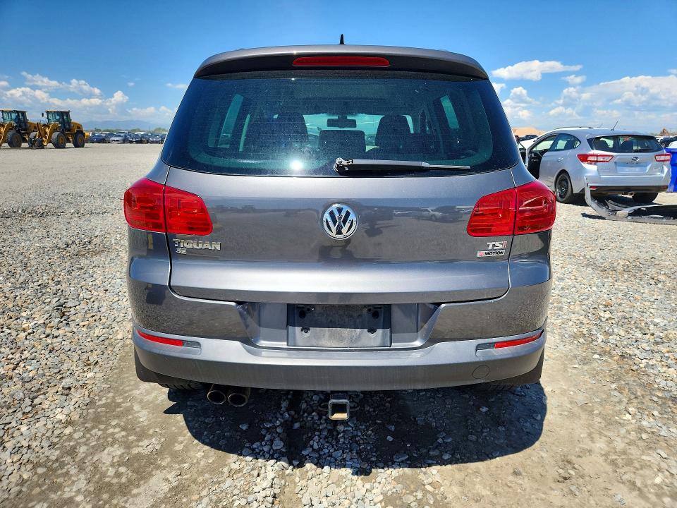 2016 Volkswagen Tiguan VIN WVGBV7AX1GW563124 COPART salvage auction — SIDE, CO - DIS/DLR/EXP ONLY CLEAN TITLE, sold $1,550 on 2026-07-14 (photo 6)