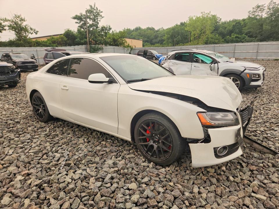 2012 Audi A5 VIN WAULFAFR2CA005736 COPART salvage auction — FRONT END, NY - MV-907A SALVAGE CERTIFICATE, sold $325 on 2026-07-23 (photo 4)