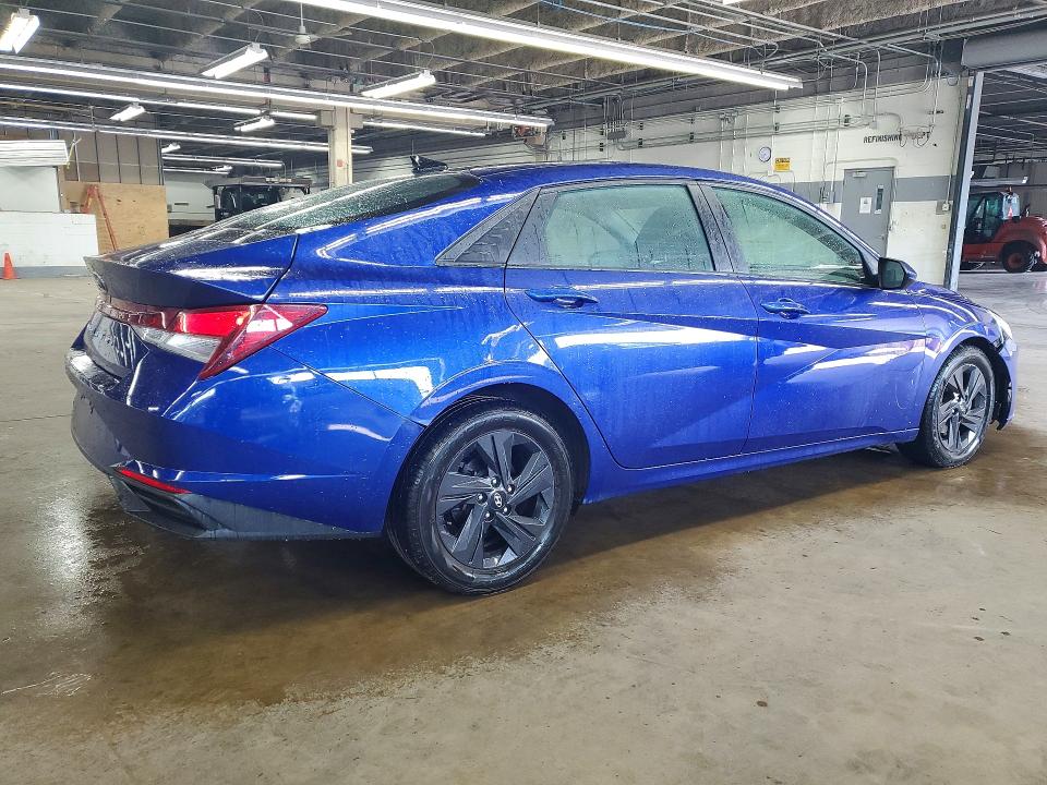 2021 Hyundai Elantra VIN KMHLS4AG7MU187368 COPART salvage auction — FRONT END, Fl - Certificate Of Title, sold $5,100 on 2026-07-20 (photo 3)
