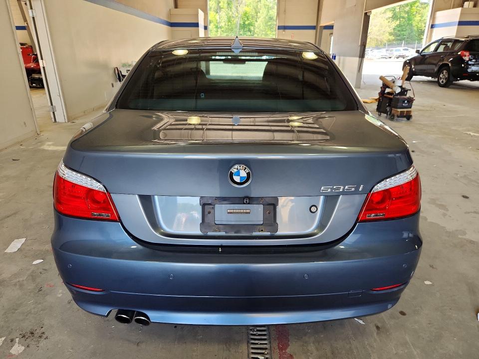 2009 BMW 5 series VIN WBANW13589C163408 COPART salvage auction — SIDE, VA - CERTIFICATE OF TITLE, sold $225 on 2026-07-17 (photo 6)