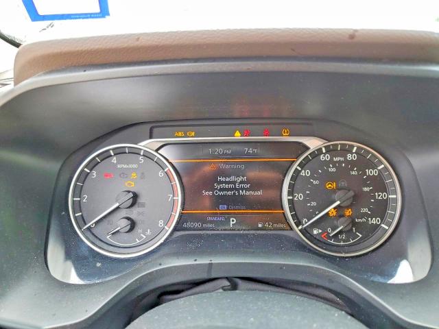 2021 Nissan Rogue VIN JN8AT3AA0MW004366 COPART salvage auction — FRONT END, TX - SALVAGE VEHICLE TITLE, sold $3,850 on 2026-07-31 (photo 9)