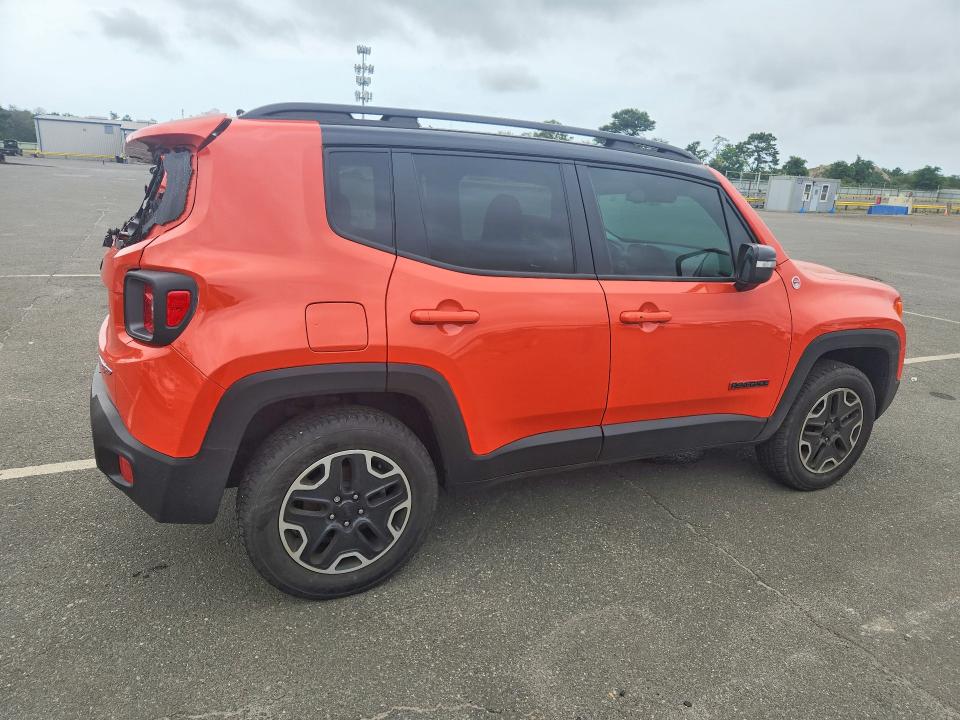 2016 Jeep Renegade VIN ZACCJBCT1GPC97909 COPART salvage auction — REAR END, Ny - Mv-907A Salvage Certificate, sold $3,550 on 2026-08-07 (photo 3)