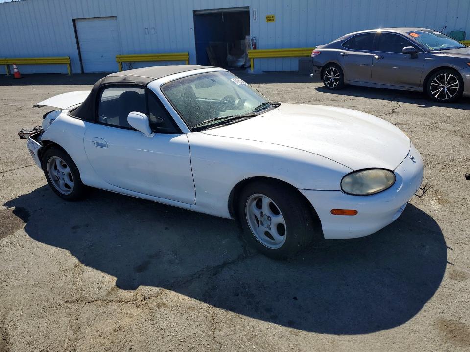 1999 Mazda Mx-5 VIN JM1NB353XX0124629 COPART salvage auction — REAR END, Ca - Salvage Certificate, sold $825 on 2026-07-31 (photo 4)
